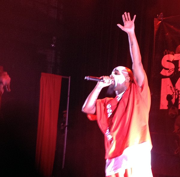 Tech N9ne performs at The Blue Note in Columbia, Missouri, in 2013.