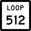 File:Texas Loop 512.svg