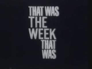 <i>That Was the Week That Was</i> British satirical television programme (1962–63)