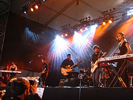 The Dears at Pukkelpop 2006