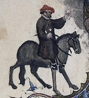 The Shipman from the Ellesmere Chaucer The Shipman - Ellesmere Chaucer.jpg