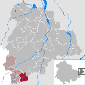 Poziția localității Thonhausen