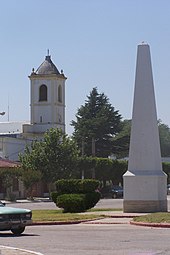 Église de Toay, petite cité de 15.000 habitants en 2010.