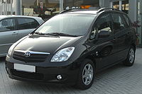 Corolla Verso (Germany; front view)