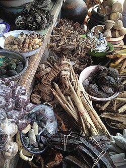 Ghanaian foods, used as traditional medicine, 2014 Traditional Medicine.JPG