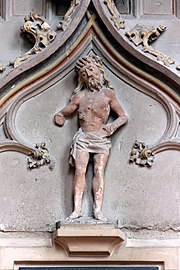 Treis, ehem. Pfarrkirche - Sakramentsnische, Ecce-Homo (2020-09-20 Sp).jpg