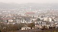 Trier, uitzicht vanaf de Petrisberg op de stad Trier.
