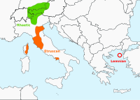 Tyrsenian languages