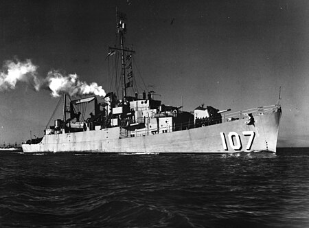 USS Earle B. Hall (APD-107)