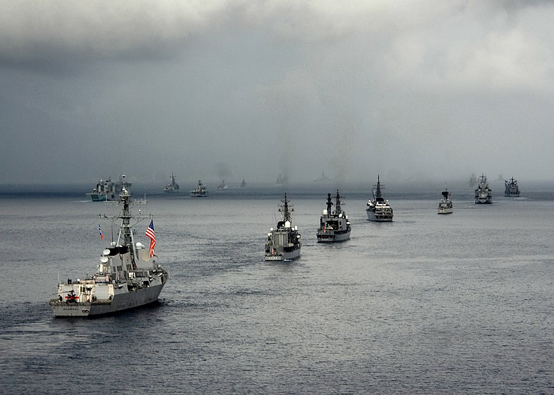 File:US Navy 090819-N-7047S-085 The guided-missile destroyer USS McCambpell (DDG 85) transits Manado Bay along with ships from 33 other countries during the Indonesian International Fleet Review.jpg