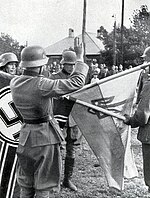 Ukrainian Liberation Army oath to Adolf Hitler Ukrainian Liberation Army (UVV).jpg