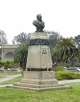 <span class="mw-page-title-main">Bust of Ulysses S. Grant (San Francisco)</span> Bust of Ulysses S. Grant in Golden Gate Park, San Francisco, California, U.S.