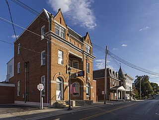 <span class="mw-page-title-main">Union Bridge Historic District</span> Historic district in Maryland, United States