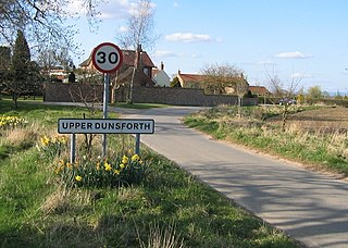 <span class="mw-page-title-main">Upper Dunsforth</span> Village in North Yorkshire, England