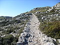Schotterweg von Valldemossa nach Deià