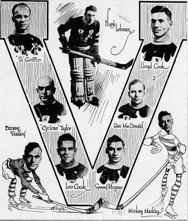 The Vancouver Millionaires during the 1917–18 PCHA season.