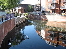 A view from the Chapel Arches. High Street Maidenhead