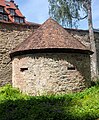 Deutsch: Pulvertürmle, ehemaliges Pulverlager zwischen den beiden Stadtmauern, Villingen, Villingen-Schwenningen, Schwarzwald-Baar-Kreis, Baden-Württemberg, Deutschland English: Former powder magazine Pulvertürmle, Villingen, Villingen-Schwenningen, district Schwarzwald-Baar-Kreis, Baden-Württemberg, Germany