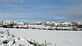 Vista parcial da aldeia depois do nevão de dia 22 para 23 de Dezembro de 2009