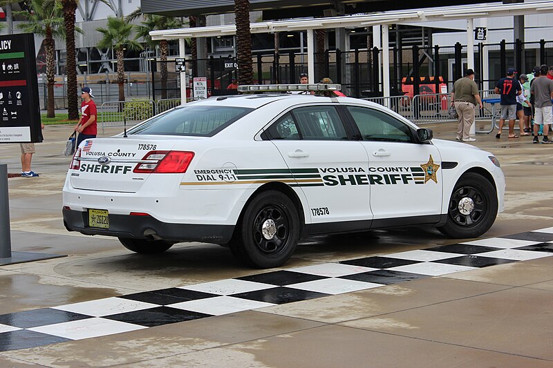 File:Volusia County Sheriff Ford Taurus PI.jpg