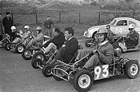 První závody motokár v Nizozemsku, Zandvoort, 18. dubna 1960