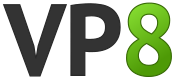 Логотип программы libvpx (VP8 codec library)[3][4][5]