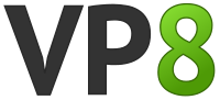 Logotipo de VP8