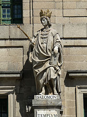 Estatua del rey Salomón.