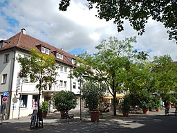 Postplatz in Lauffen am Neckar