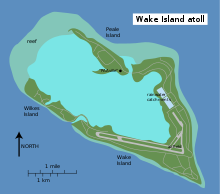 Map of Wake Island Wake Island map.svg