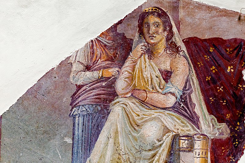 File:Wall painting - Phaidra and her nurse - Pompeii - London BM GR 1856-0625-5 - 02.jpg