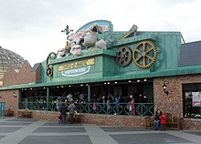 Wallace & Gromit's Thrill-O-Matic dark ride at Blackpool Pleasure Beach in Blackpool, Lancashire Wallace & Gromit's Thrill-O-Matic.JPG