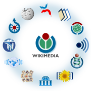 Collage des logos des projets Wikimedia