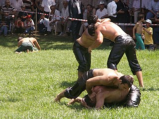 <span class="mw-page-title-main">Kırkpınar</span> Turkish oil wrestling tournament