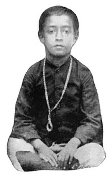 Yogananda at age six