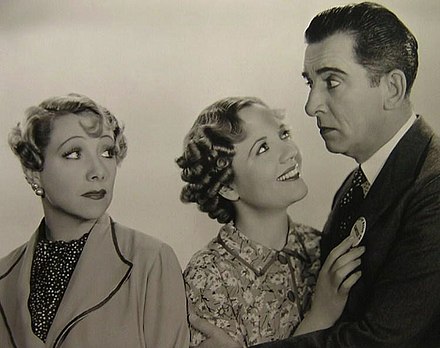 Lois Wilson (au centre) avec Marjorie Gateson et Edward Everett Horton dans Your Uncle Dudley.