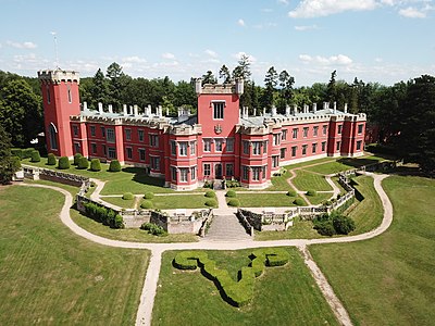 Château de Hrádek et Nechanic.