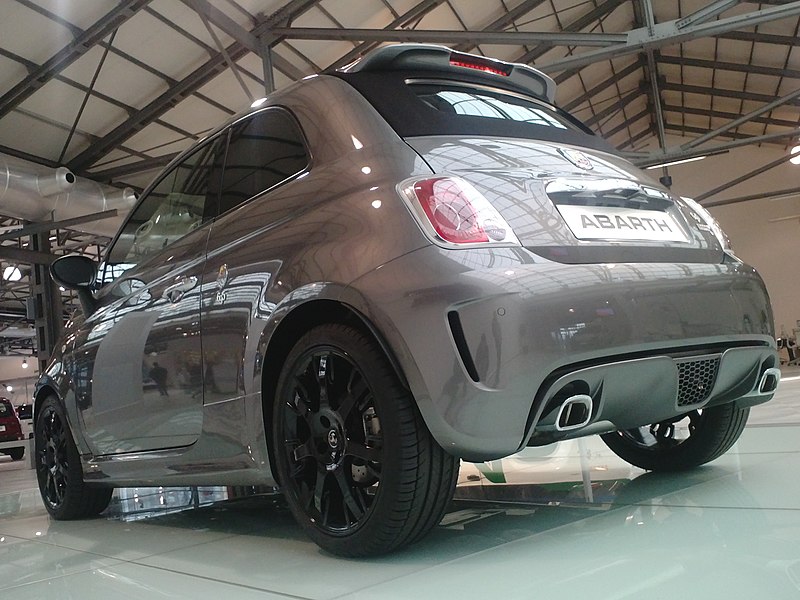 File:"13 - ITALY - Fiat Abarth 695 Edizione Maserati Grigio.jpg