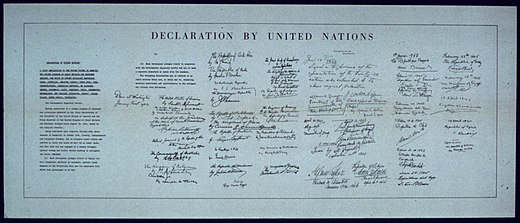 Declaration by United Nations