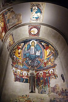 (Barcelona) Frescos of Sant Climent de Taüll.jpg
