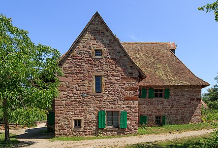 Watermill from Soultz-Haut-Rhin Écomusée d’Alsace Ungersheim France