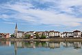 * Nomination View on the village of Saint-Laurent-sur-Saône, France. --Chabe01 02:21, 25 September 2018 (UTC) * Promotion Good quality. --Stepro 04:52, 25 September 2018 (UTC)