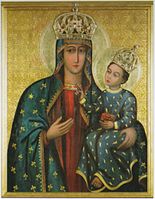 Obraz Matki Boskiej Łomżyńskiej Pięknej Miłości z XVI w.