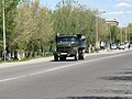 * Nomination ZiL-131 at the Seifullin street. Qonaev, Almaty Region, Kazakhstan. --Красный 05:33, 7 August 2024 (UTC) * Decline  Oppose Level of detail is low here and the composition is not good. The main object is very small compared to the large empty street and placed centred. Additionally the image is slightly tilted ccw. --Augustgeyler 20:13, 11 August 2024 (UTC)