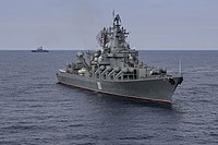 Venäjän laivaston pysyvä ryhmittymä Välimerellä tarjoaa ilmapuolustusta Syyrian alueen yli (21).jpg