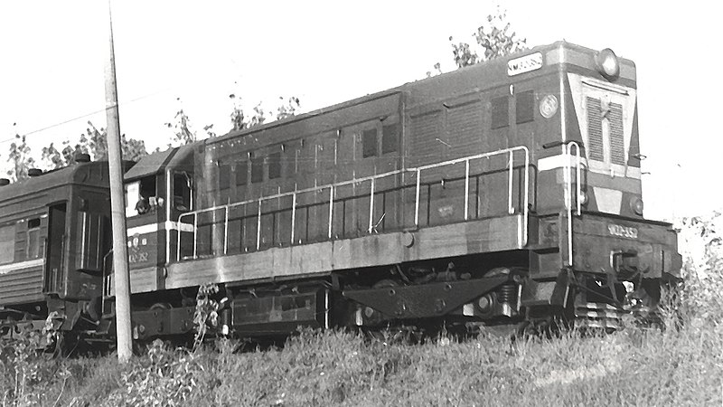 File:ЧМЭ2-352, СССР, Саратовская область, станция Саратов (Trainpix 140576).jpg