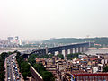 Ayrılık başlamadan önce SSCB'nin Çin'de 1955-1957 yılları arasında inşa ettiği Wuhan Yangtze Nehri Köprüsü