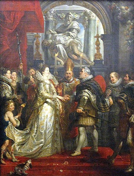 File:0 Mariage par procuration de Marie de Médicis et de HenriI IV - P.P. Rubens 2.JPG