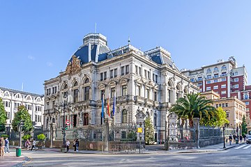 Parliament building of the Principality of Asturias