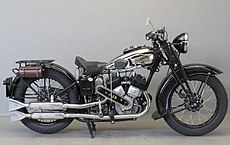 AJS Model 34/2 uit 1934.